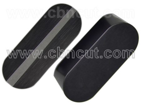 Doule Full Round Nose CBN Grooving Insert