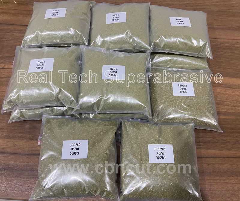 synthetic diamond grits